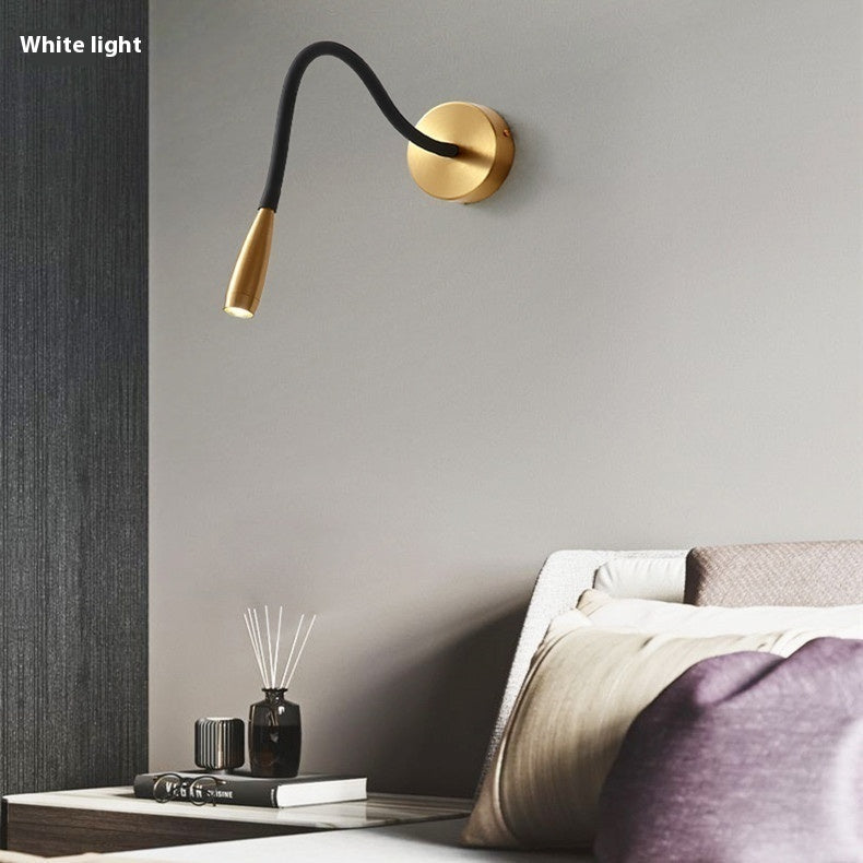 LuxeBeam Reading Wall Lamp – Adjustable Spotlight Light