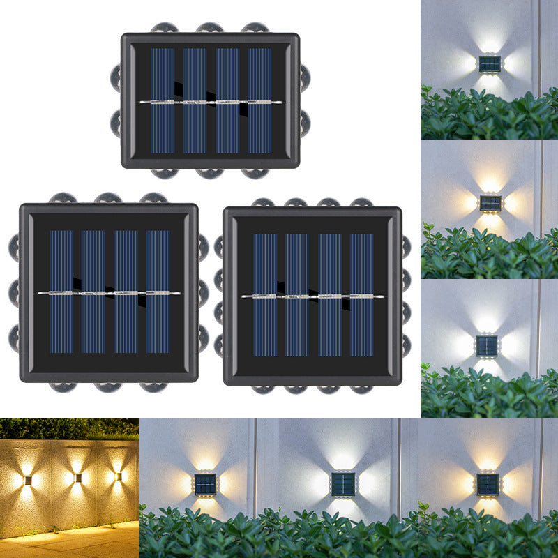 GlowLine Solar Wall Light – Outdoor LED Ambient Lamp