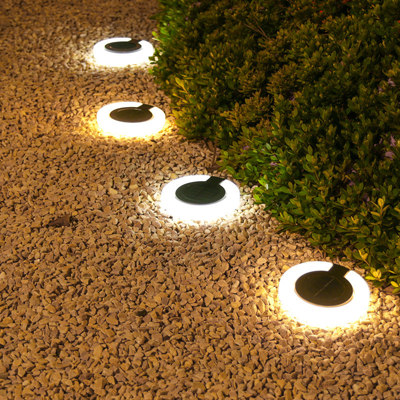 FoldGlow Solar Floor Lamp – Outdoor Garden & Stair Light