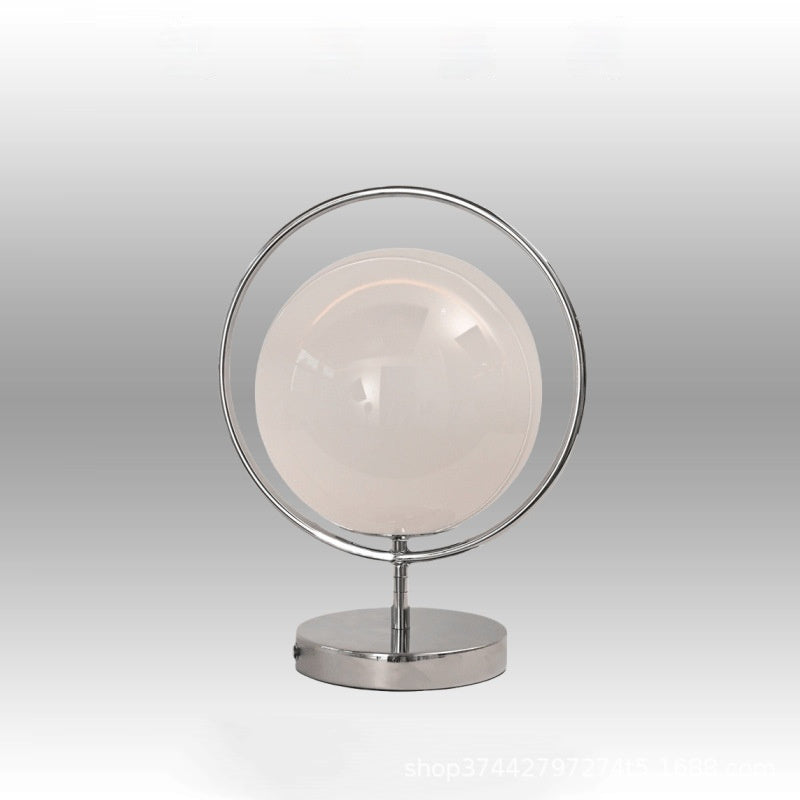 Lunara Glass Table Lamp – Modern Bedside Ambient Light