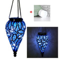 AquaDrop Solar Lantern – Teardrop Hanging Garden Light