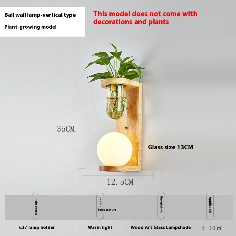 Arboré Wooden Wall Lamp – Minimal Natural Glow