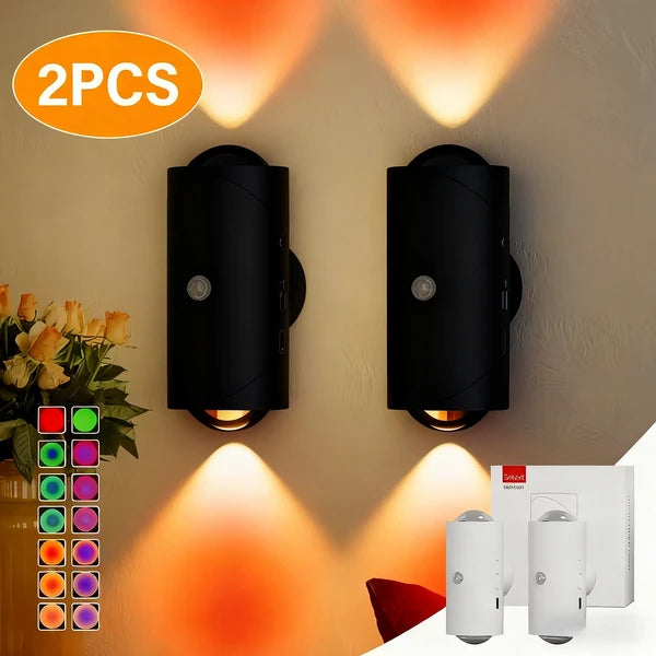Sensora Glow Motion Light (2-Pack) – 7 Colour Smart Ambient Lamp
