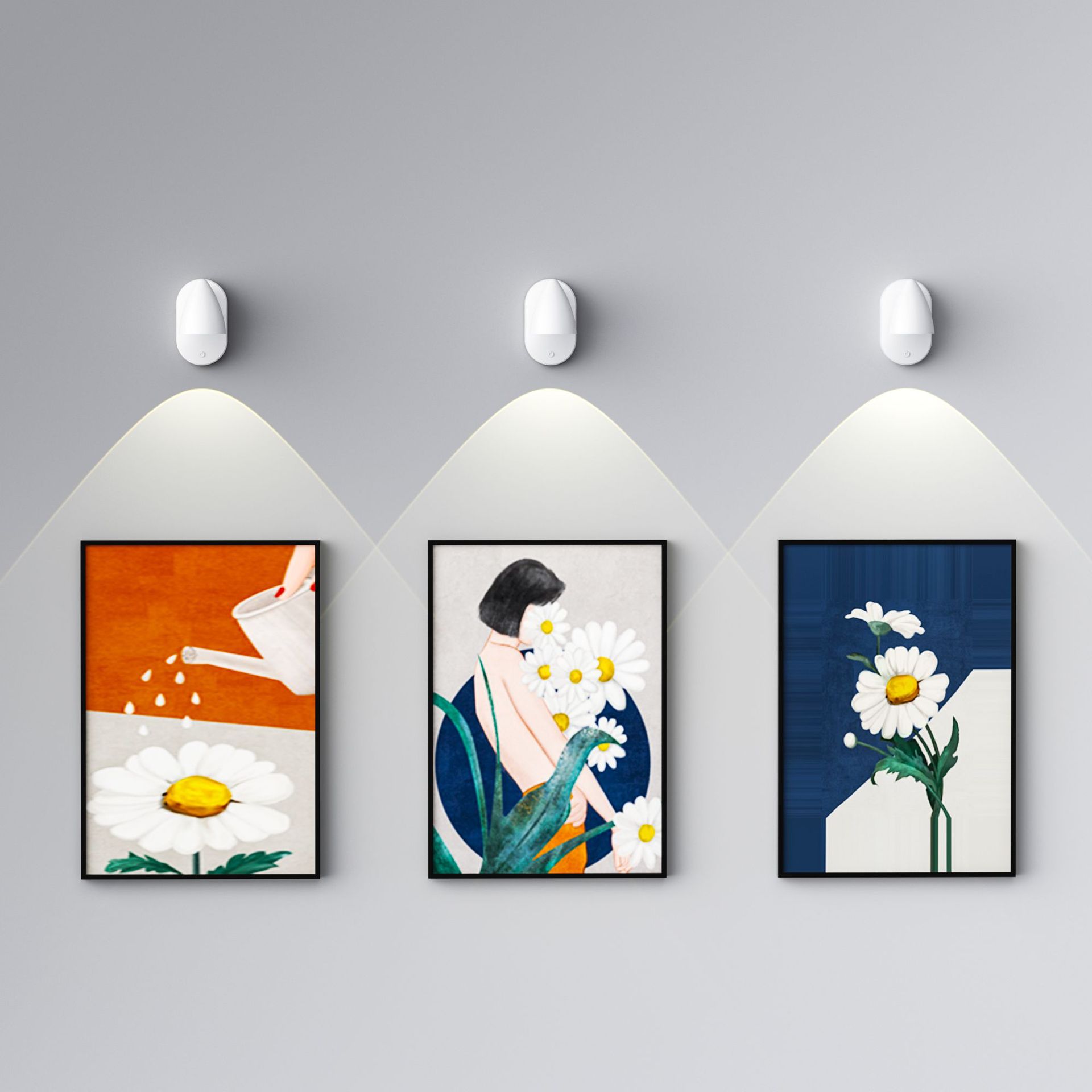 Auralux Showcase Wall Lamp – Smart Ambient Display Light