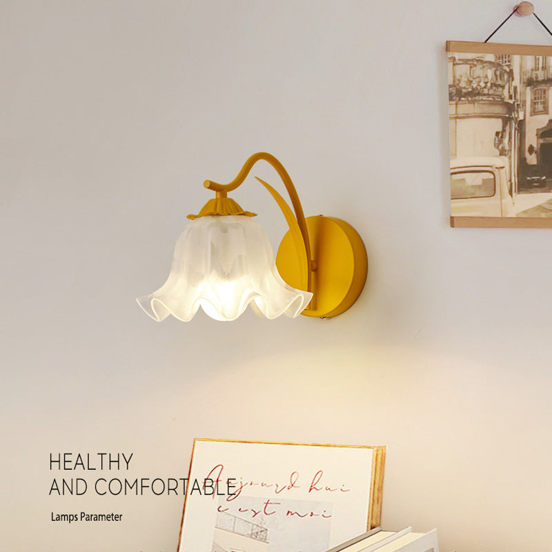 Roselle Floral Wall Lamp – Soft Ambient Bloom Light