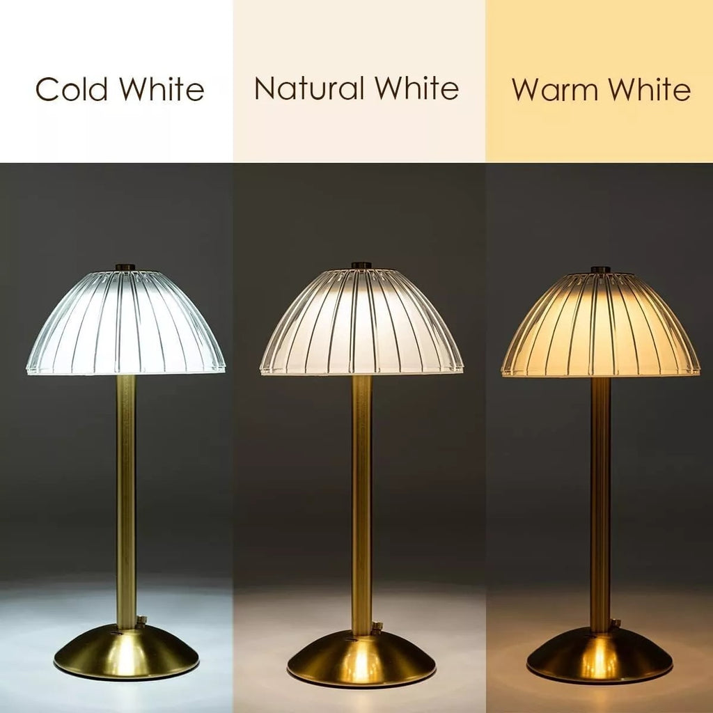 Luméra Cordless Table Lamp – Vintage Ambient Glow