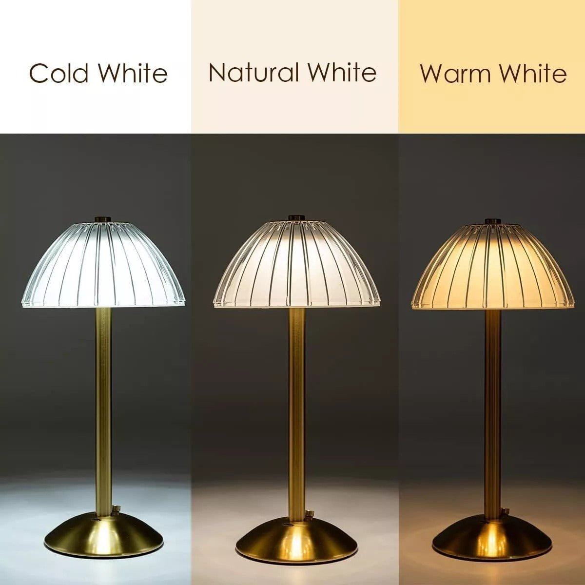 Luméra Cordless Table Lamp – Vintage Ambient Glow