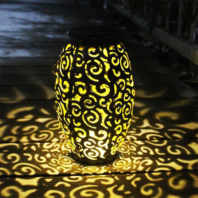VintageGlow Solar Lantern – Outdoor Hanging Garden Light
