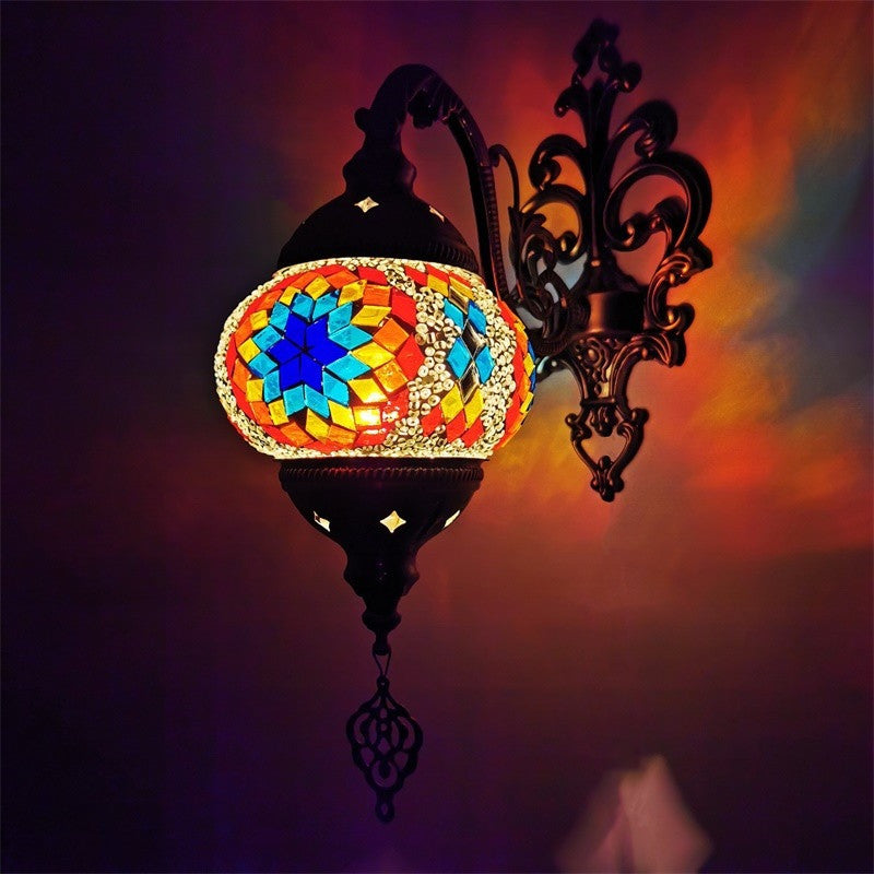 Bohemia Iron Wall Lamp – Vintage Ambient Glow