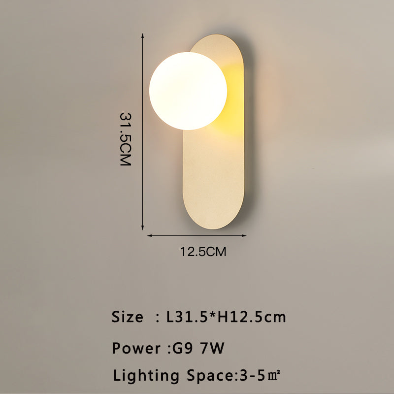 Aurelia Glass Wall Lamp – Modern Luxury Ambient Light