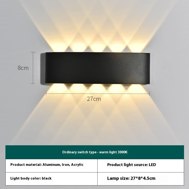D336 Smart Wall Lamp – Modern Waterproof LED Light