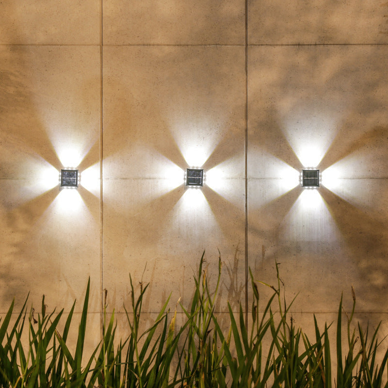 GlowLine Solar Wall Light – Outdoor LED Ambient Lamp
