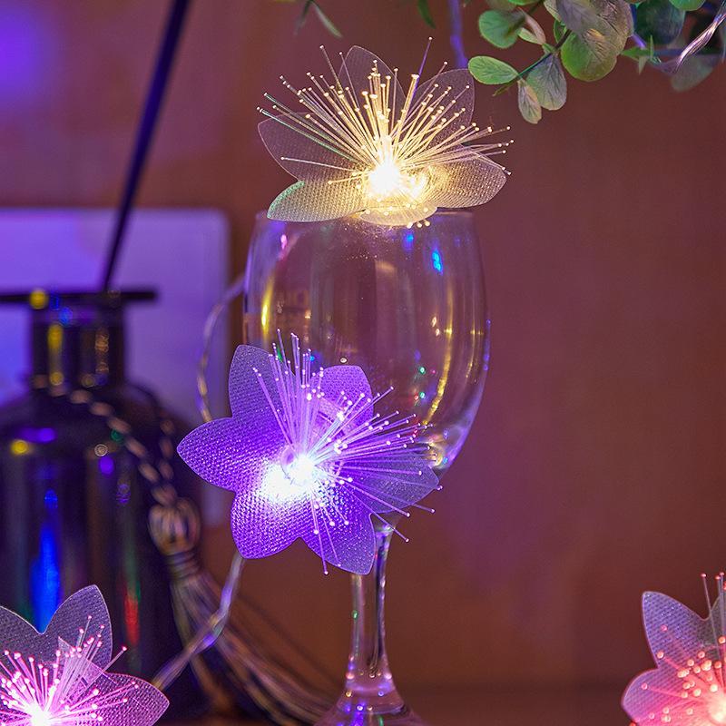 Floréa Fiber Optic Lights – Waterproof Floral Ambient String