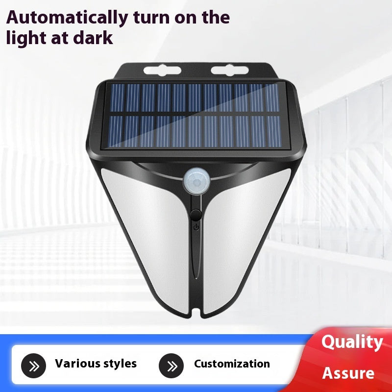 Solis Duo Sense Wall Light – Solar Motion Outdoor Lamp
