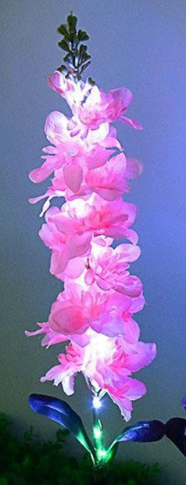 LilyGlow Solar Lantern – Outdoor Flower Garden Light