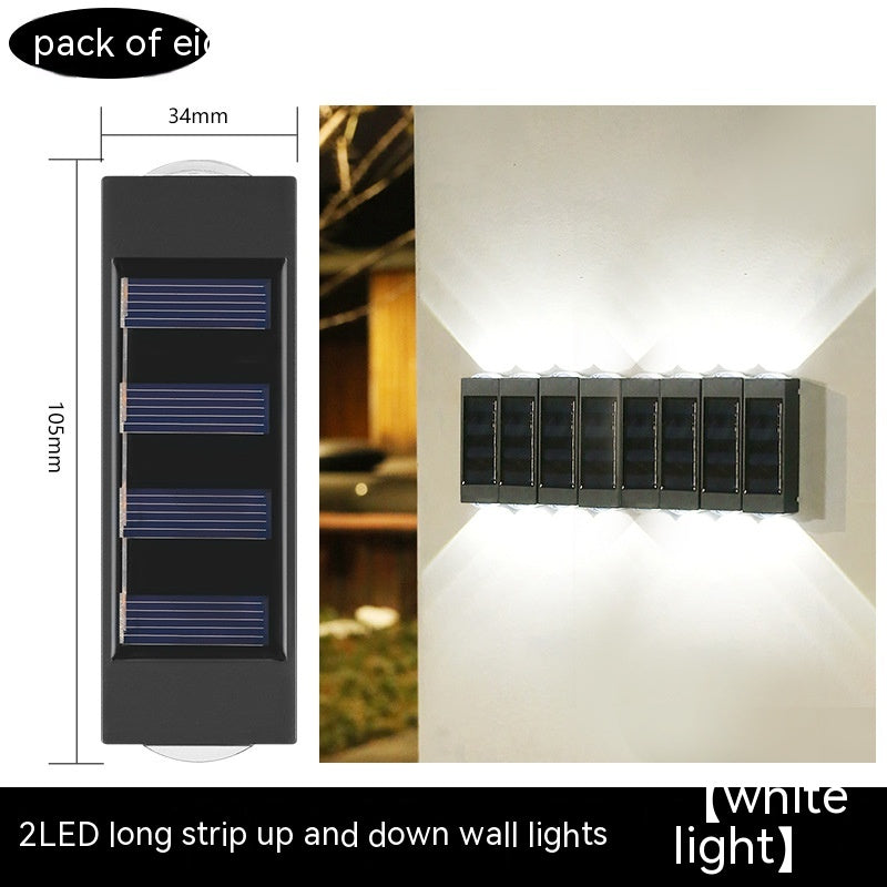 Solis Duo Wall Light – Solar Dual-Beam Outdoor Lamp