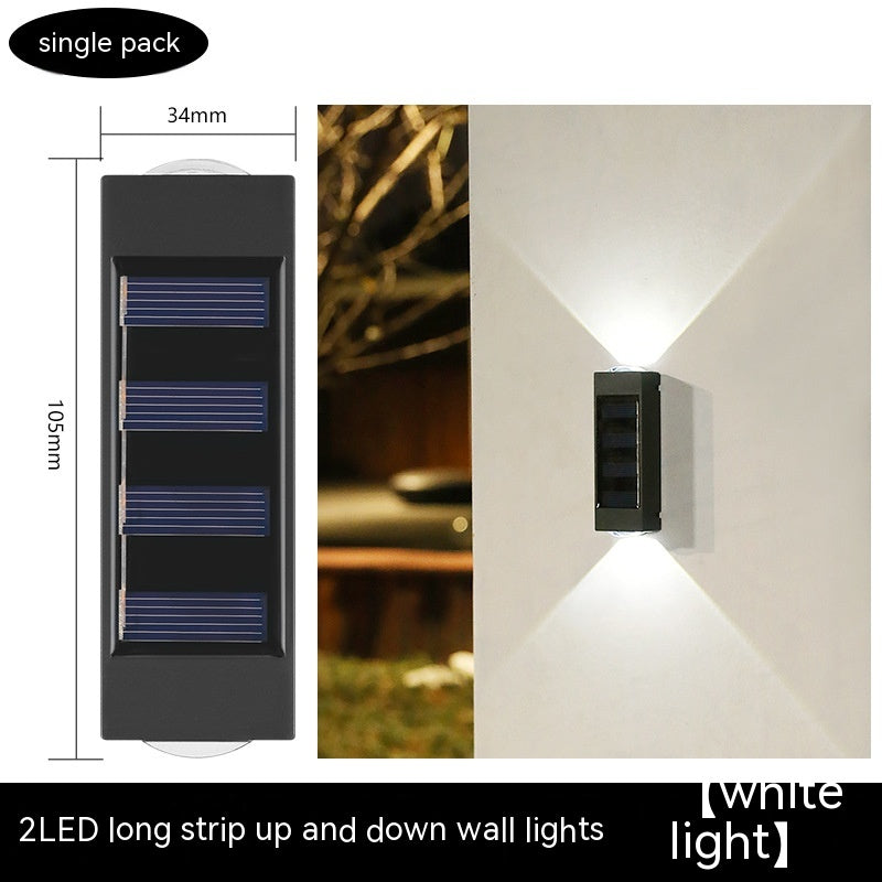 Solis Duo Wall Light – Solar Dual-Beam Outdoor Lamp