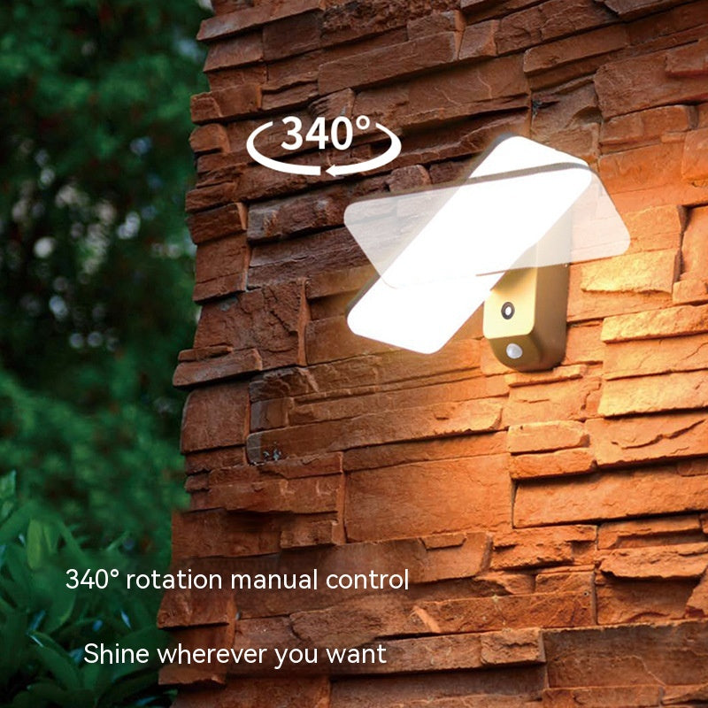 Nordic Sense Wall Light – Solar Motion Outdoor Lamp