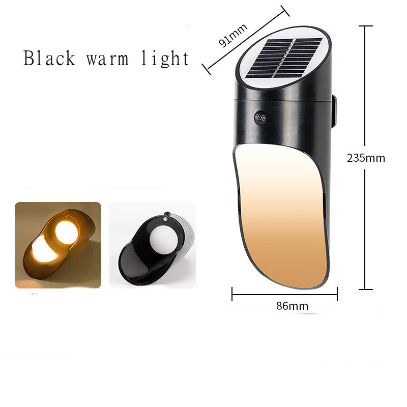 EcoSense Solar Wall Light – Outdoor LED Garden Lamp