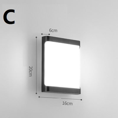 Solis Edge Wall Light – Waterproof Outdoor Lamp