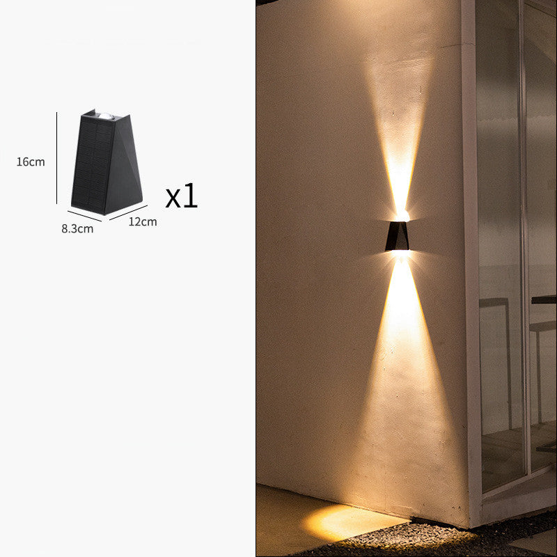 Solis Guard Wall Light – Solar Waterproof Outdoor Lamp