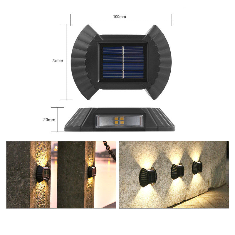Solis Outdoor Wall Light – Solar Ambient Glow Lamp