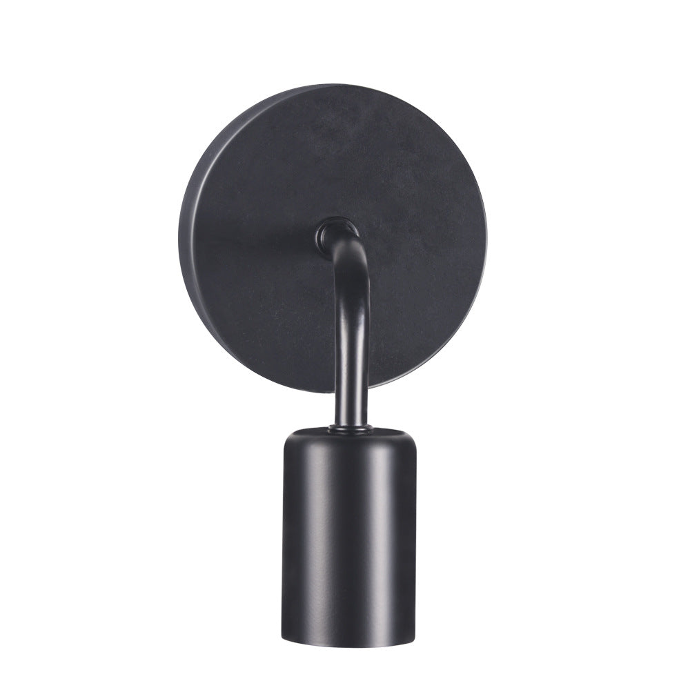 NordWood Wall Lamp – Modern Iron & Wood Light