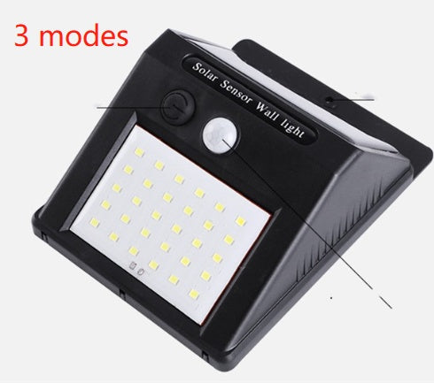 SecureGlow Solar Sensor Light – Outdoor LED Garden Lamp