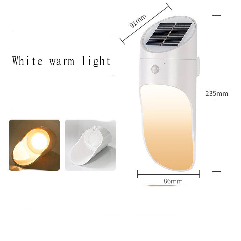 EcoSense Solar Wall Light – Outdoor LED Garden Lamp
