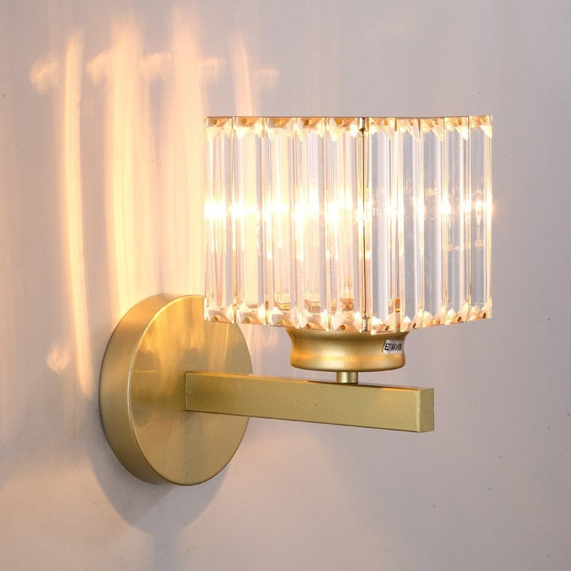 Aurélia Crystal Wall Lamp – Modern Minimalist Elegance