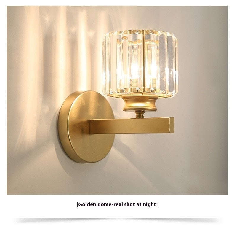 Aurélia Crystal Wall Lamp – Modern Minimalist Elegance