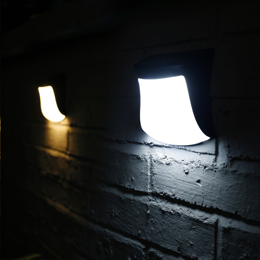 Solis Fence Glow – 4PCS Solar Outdoor Wall Lights