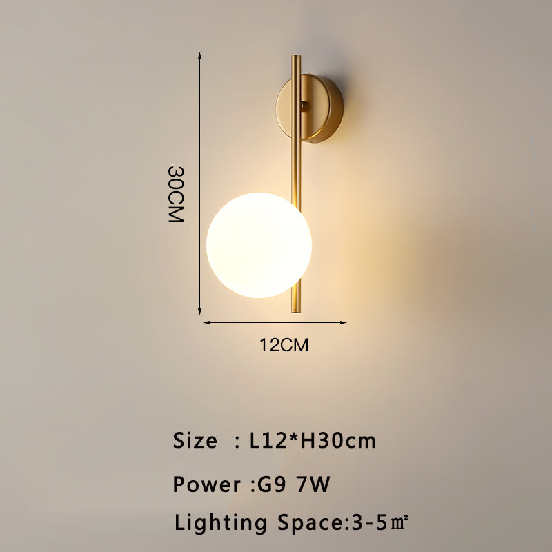Aurelia Glass Wall Lamp – Modern Luxury Ambient Light
