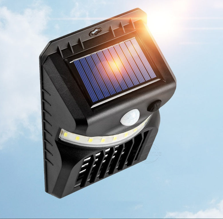 Solis Guard+ Wall Lamp – Solar Motion Light & Mosquito Repellent