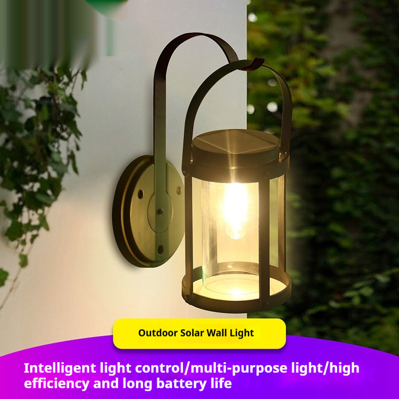 Solis Portable Lantern – Solar Outdoor Decorative Wall Lamp
