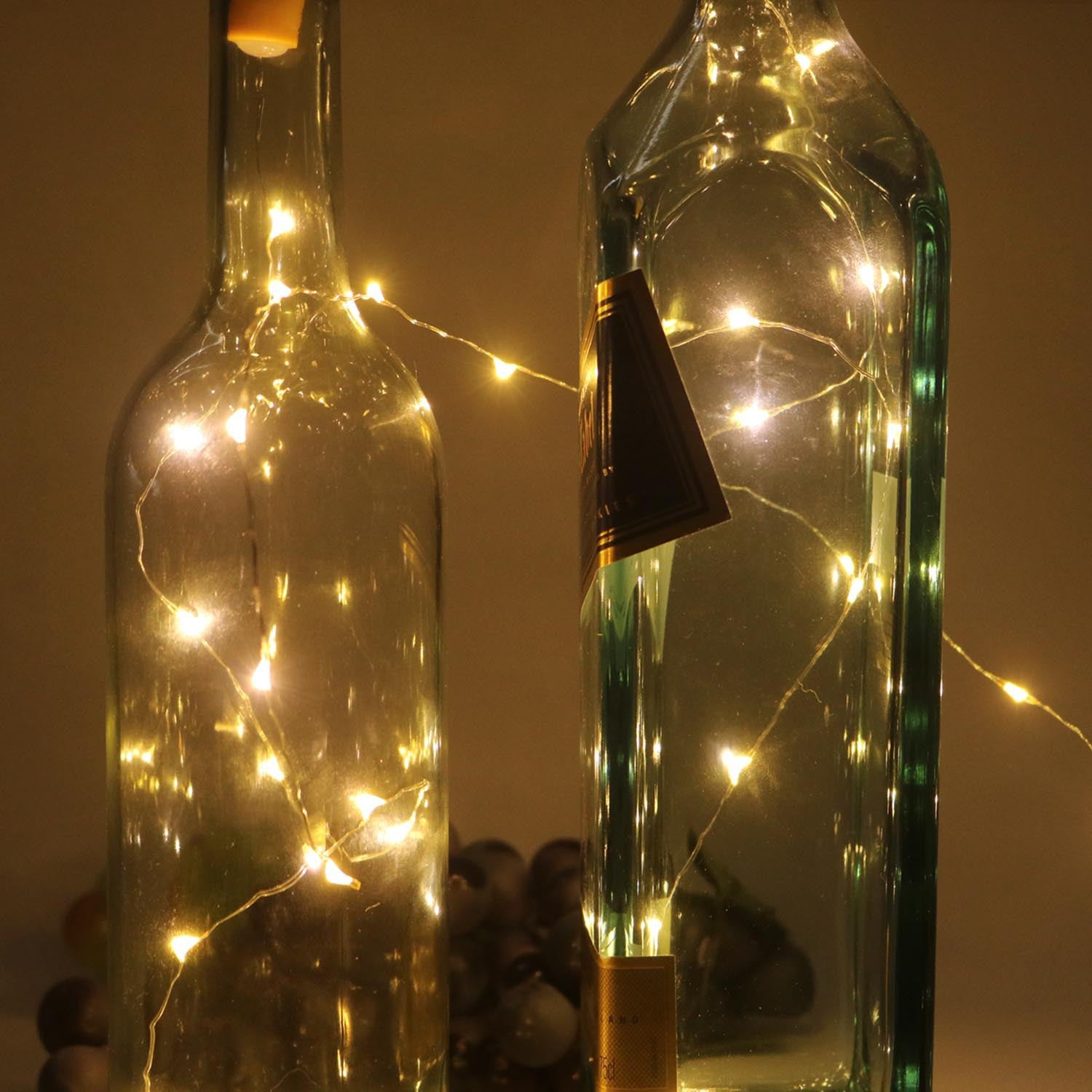 Solvéra Bottle LED Lights – Solar Ambient Glow String