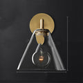 Noiré Glass Wall Lamp – Industrial Ambient Light