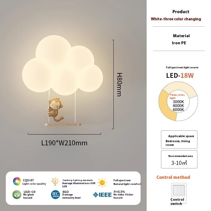 LumaPlay Wall Lamp – Animal & Cloud Ambient Light