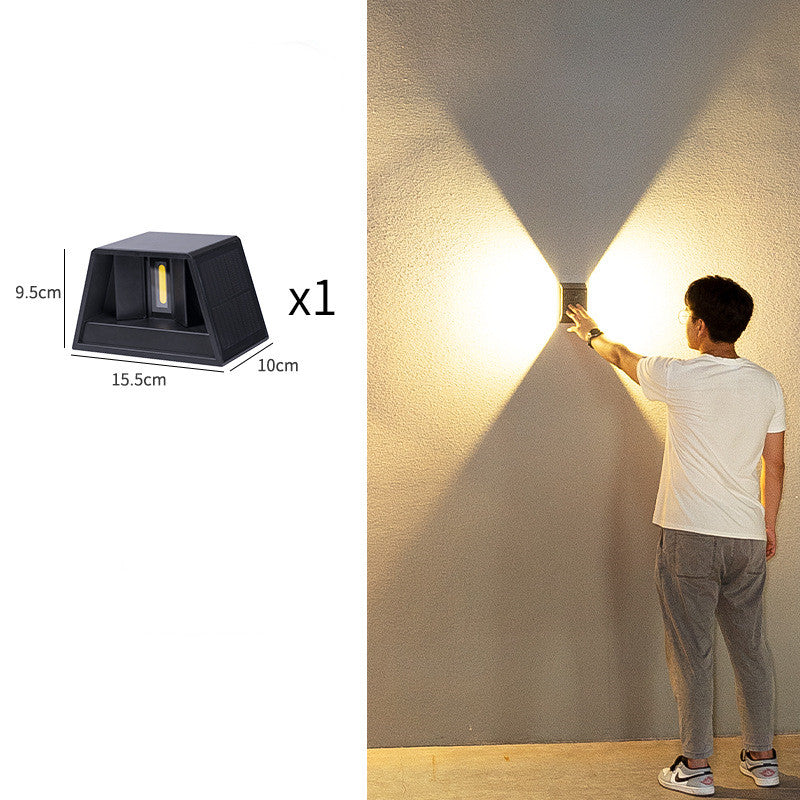 Solis Guard Wall Light – Solar Waterproof Outdoor Lamp