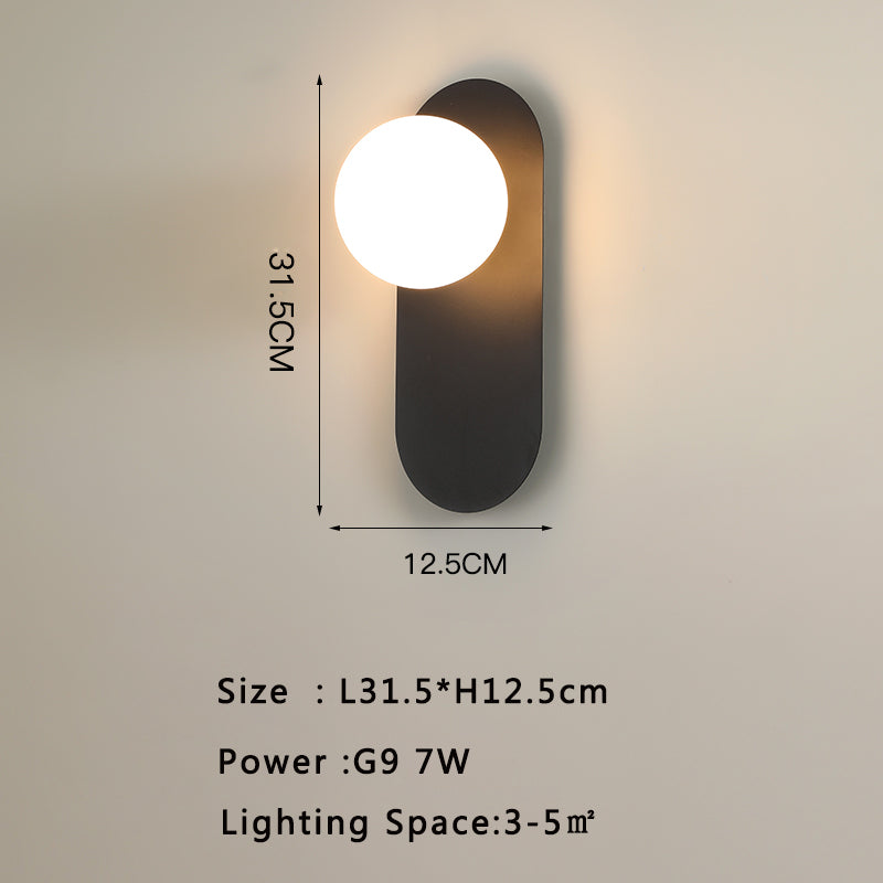Aurelia Glass Wall Lamp – Modern Luxury Ambient Light