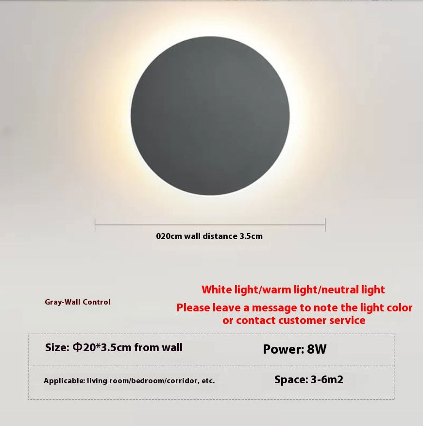 PathSense Wall Lamp – Touch & Sensor Corridor Light