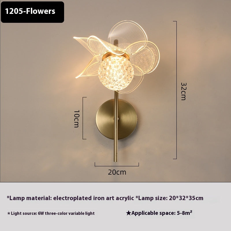 Floréa Bloom Wall Lamp – Soft Ambient Floral Light