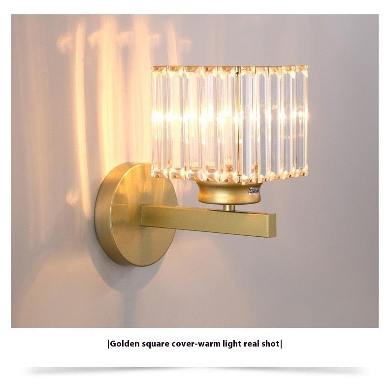 Aurélia Crystal Wall Lamp – Modern Minimalist Elegance