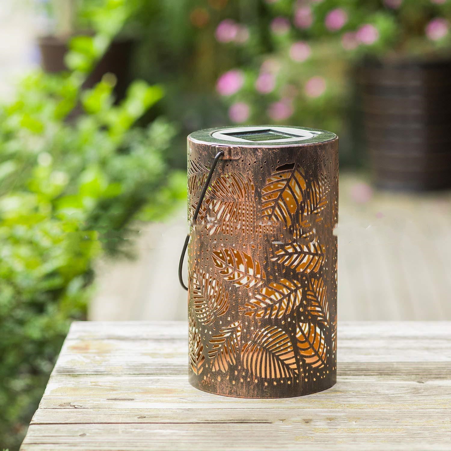 VintageGlow Solar Lantern – Outdoor Hanging Garden Light