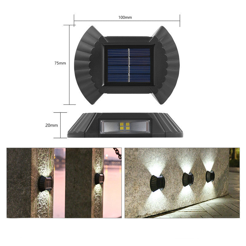 Solis Outdoor Wall Light – Solar Ambient Glow Lamp