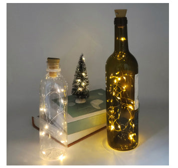 Solvéra Bottle LED Lights – Solar Ambient Glow String