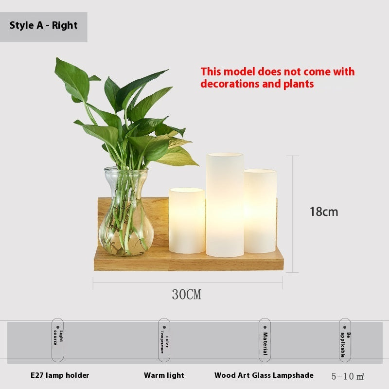 Arboré Wooden Wall Lamp – Minimal Natural Glow