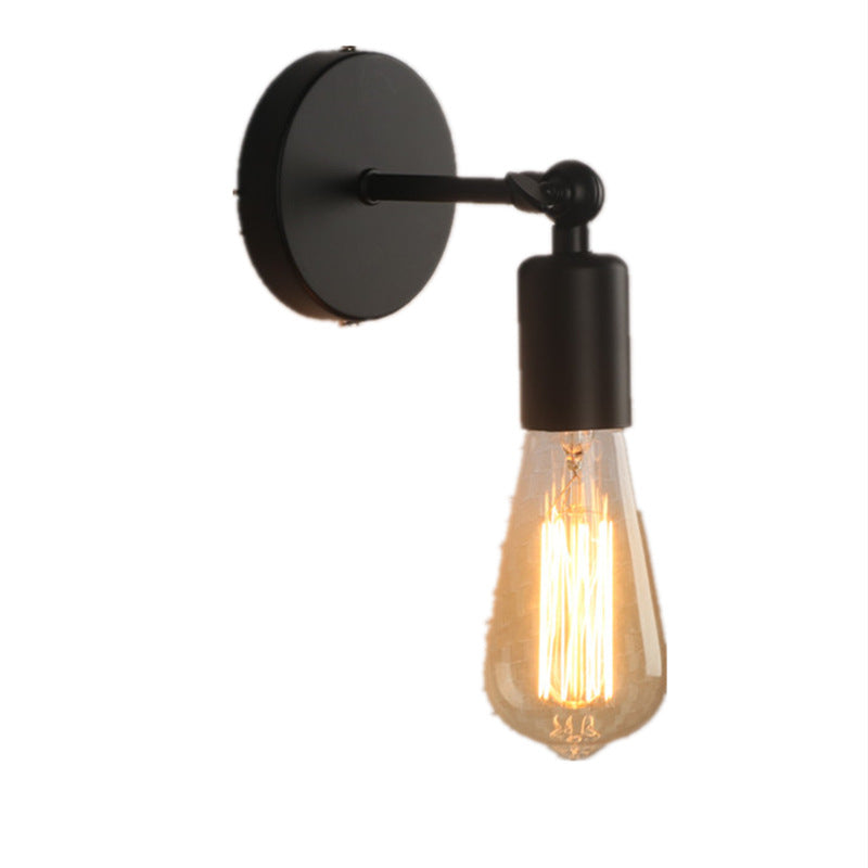 ForgeVintage Wall Lamp – Industrial Iron Sconce