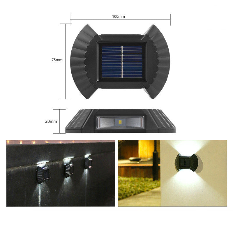 Solis Outdoor Wall Light – Solar Ambient Glow Lamp