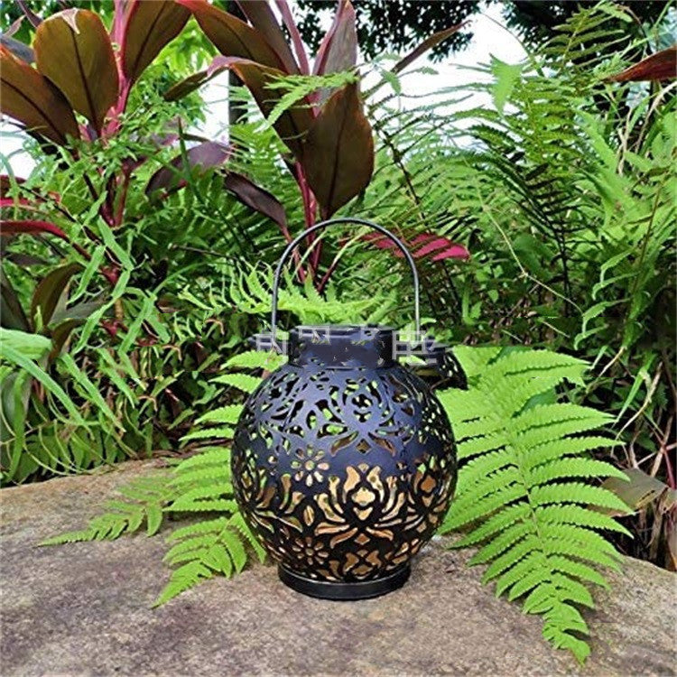 VintageGlow Solar Lantern – Outdoor Hanging Garden Light